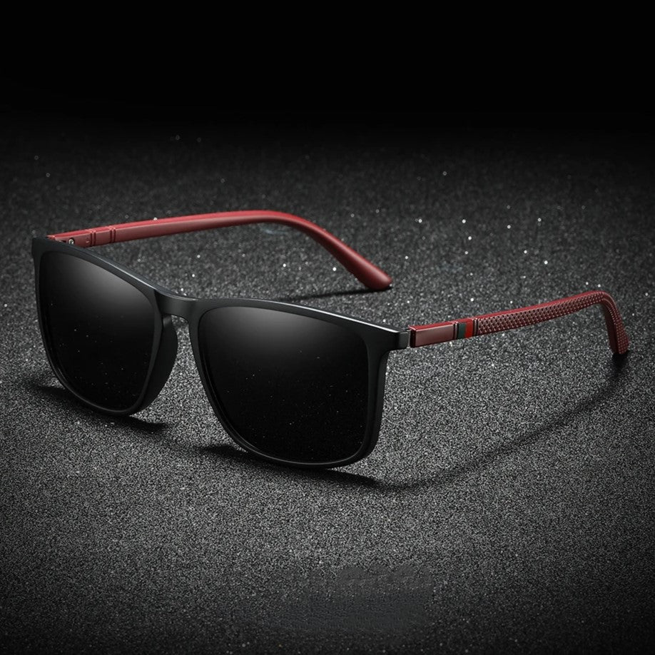 Square Luxury Polarized Sunglasses – Timeless Style & UV Protection-Brown-State of Style