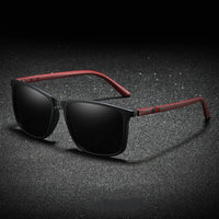Square Luxury Polarized Sunglasses – Timeless Style & UV Protection-Brown-State of Style
