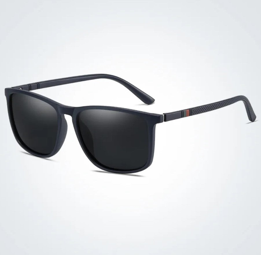 Square Luxury Polarized Sunglasses – Timeless Style & UV Protection-Dark Blue-State of Style