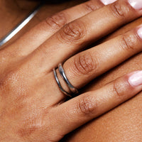 Stackable Ring Set - Luna-5-Gold-State of Style