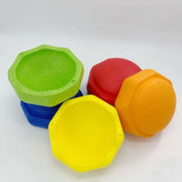 Stackable Stacking Stones for Creative Play and Balance - StepJoy-Red-State of Style