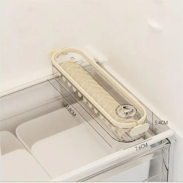 Stackable Storage Box with Lid - FridgeStack-Transparent-State of Style