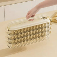 Stackable Storage Box with Lid - FridgeStack-White-State of Style