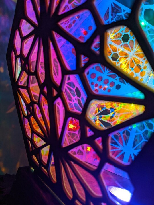 Stained Glass Style LED Table Lamp - LumiAura-State of Style