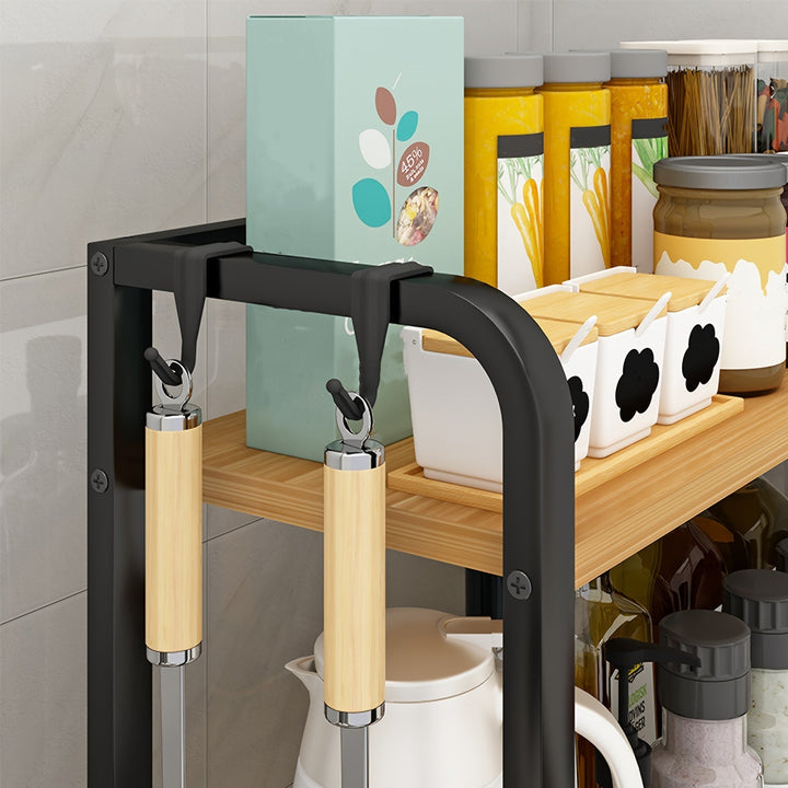 Stainless Steel Countertop Spice Rack - Mara-Brown-State of Style