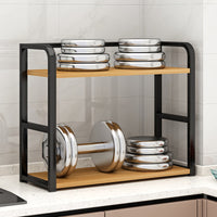 Stainless Steel Countertop Spice Rack - Mara-Brown-State of Style