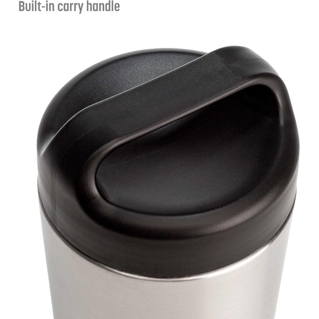 Stainless Steel Food Warmer Container with Handle - WarmCarry-Grey-State of Style