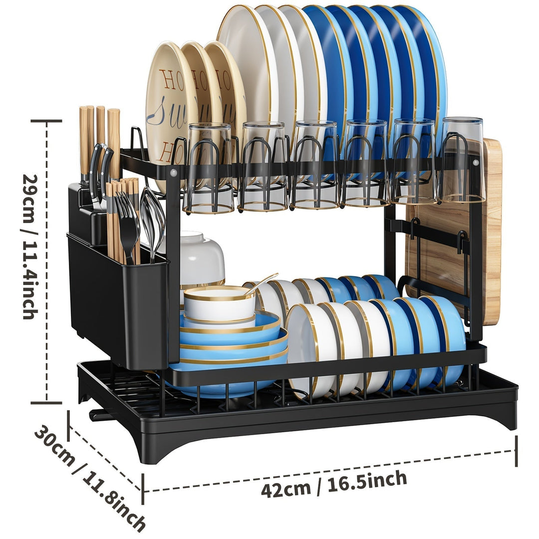 Stainless Steel Kitchen Drainer - Livano-White-State of Style