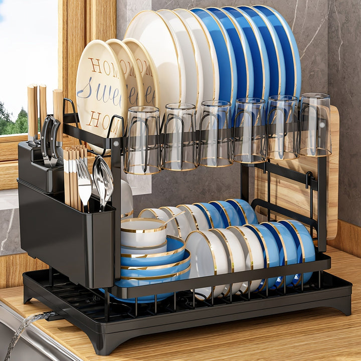 Stainless Steel Kitchen Drainer - Livano-White-State of Style
