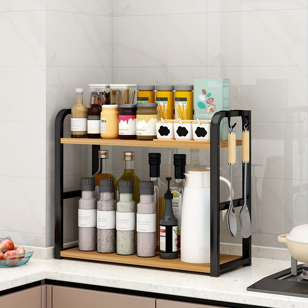 Stainless Steel Kitchen Herb Rack - Mara-Brown-State of Style