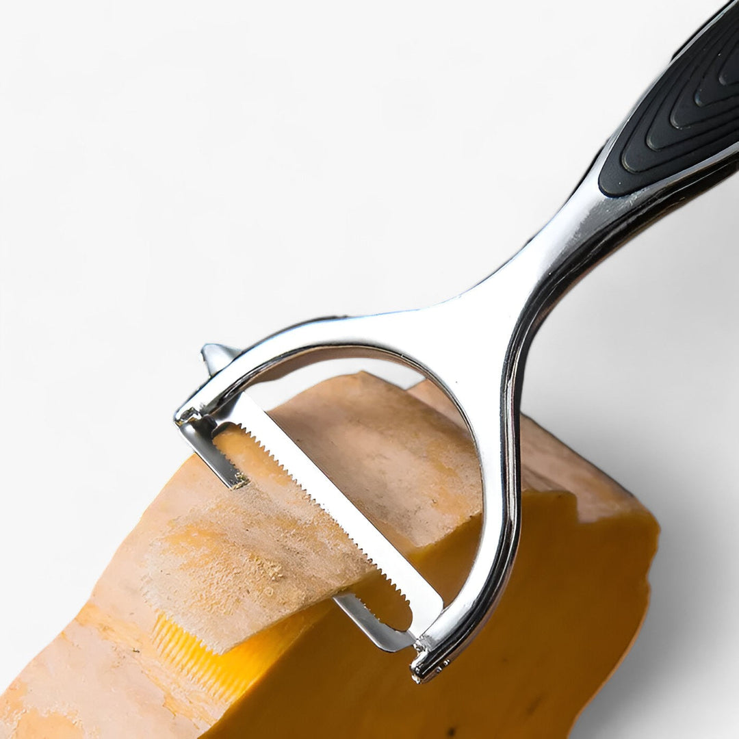Stainless Steel Peeler - ProPeeler-Black Smooth-State of Style