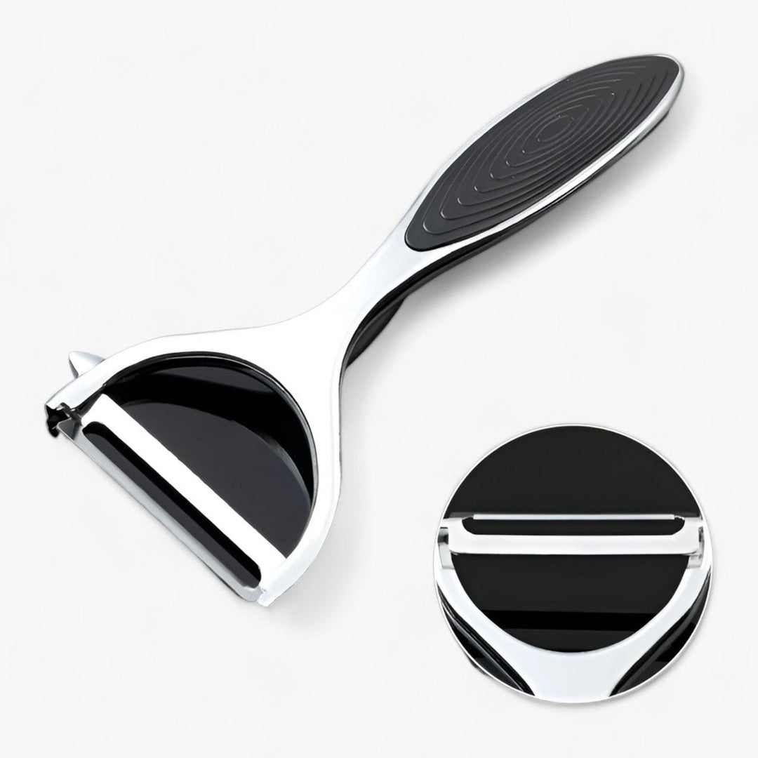 Stainless Steel Peeler - ProPeeler-Black Smooth-State of Style