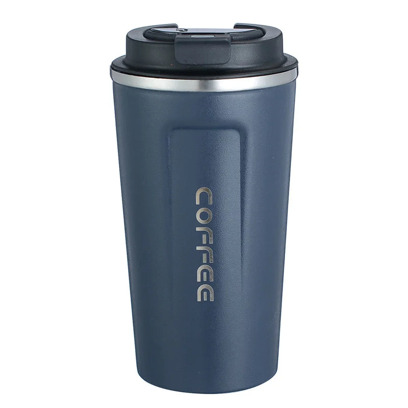 Stainless Steel Thermo Mug with Smart Temperature Display - TempMate-Pink Portable Rope-380ML-State of Style