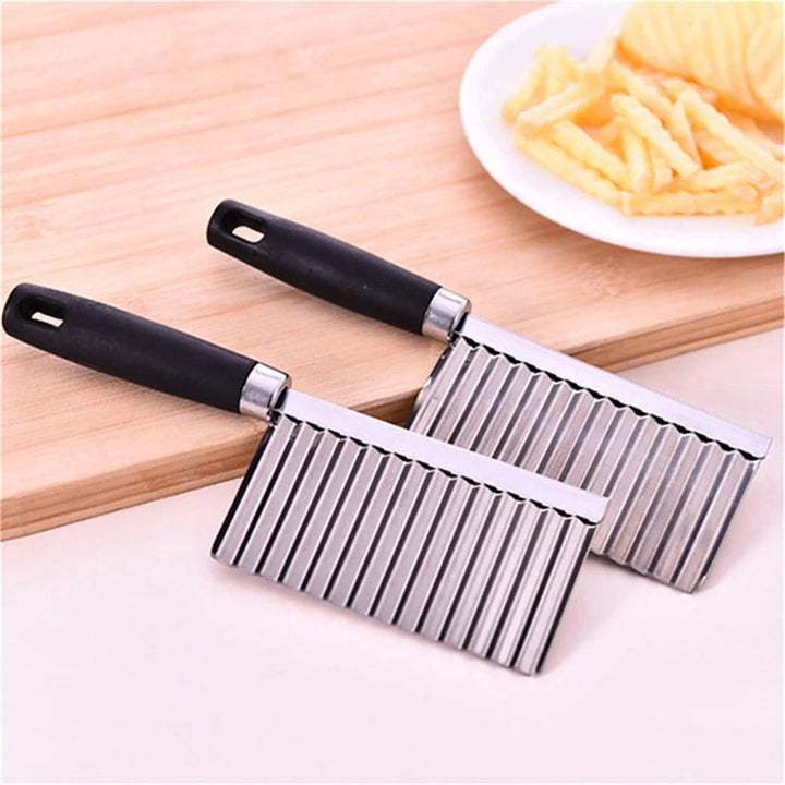Stainless Steel Vegetable Knife - WaveCut-State of Style