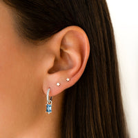 Star Earrings - Luna-Silver-State of Style