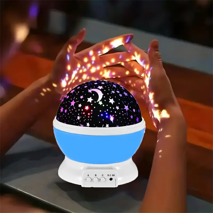 Star Projector Night Lamp - Luna-Blue-State of Style