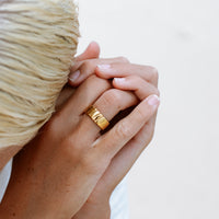 Statement Ring - Stella-6-Gold-State of Style