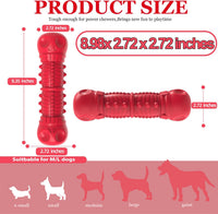 Sterke Rubber Kauwspeeltje voor Honden-Rood-State of Style