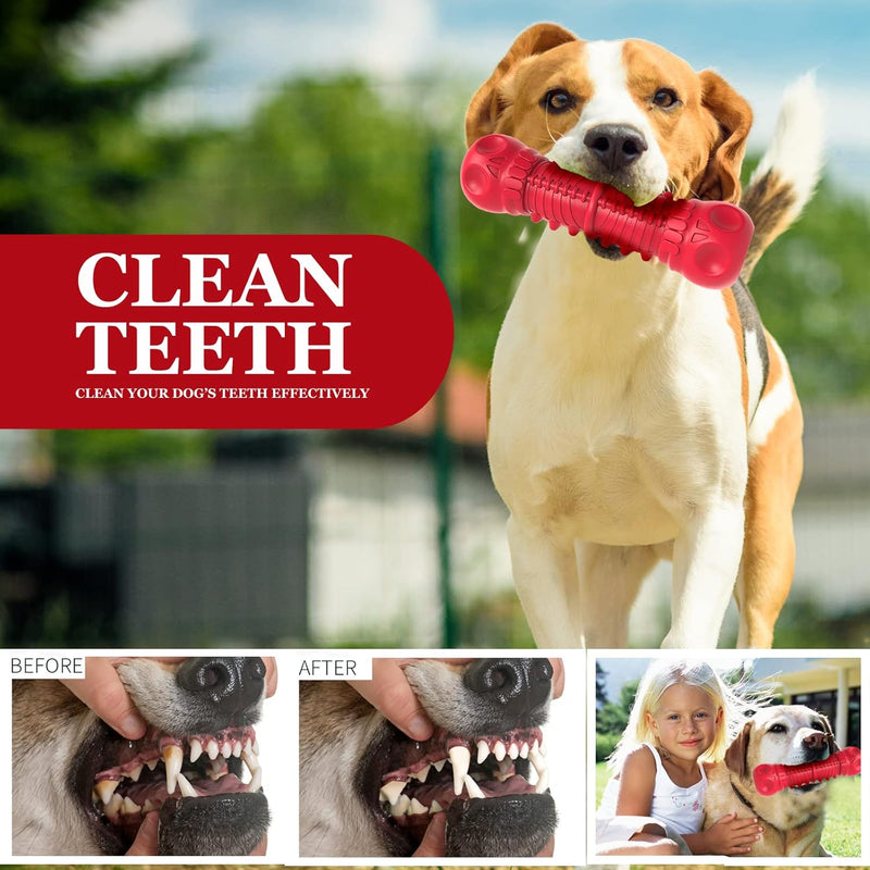 Sterke Rubber Kauwspeeltje voor Honden-Rood-State of Style