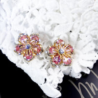 Sterling Zirconia Rainbow Earrings - Jasmin-State of Style