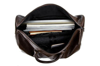 Large-Capacity Leather Travel Duffel – Lightweight & Durable Carry-On Bag