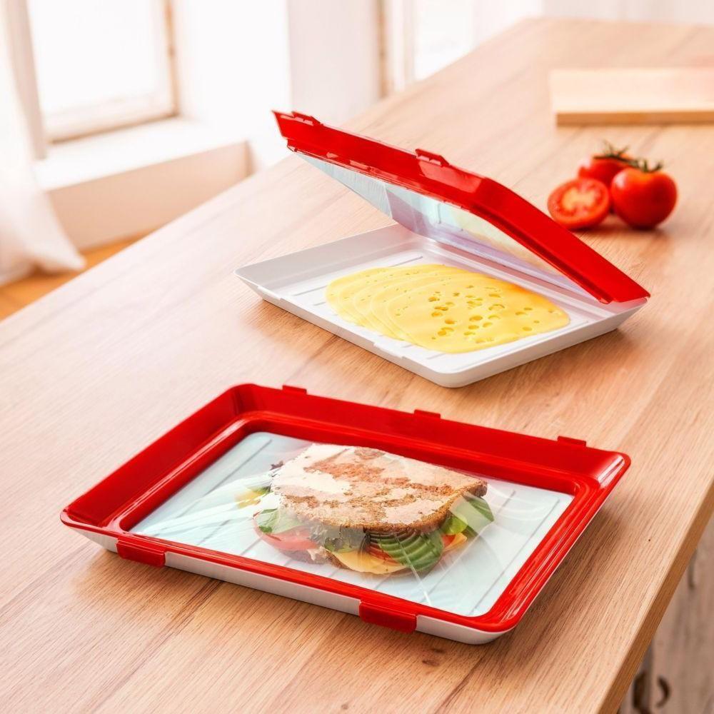Storage Board - FreshSeal Tray-Red-State of Style