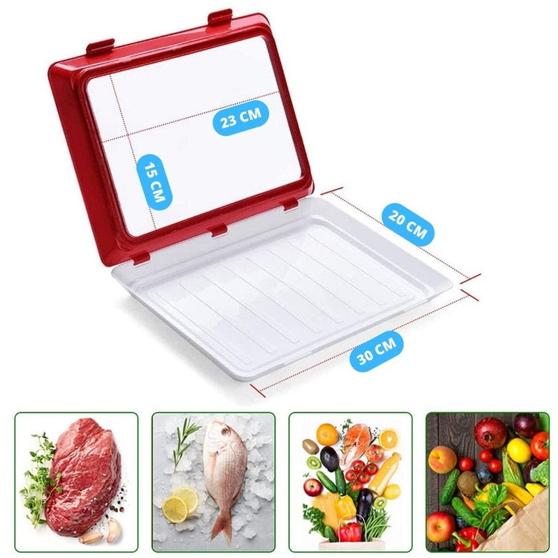 Storage Board - FreshSeal Tray-Red-State of Style