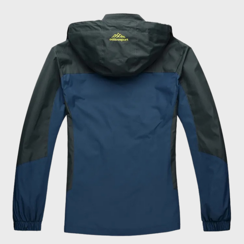 StormGuard Waterproof Men's Windbreaker-Blue-L-State of Style
