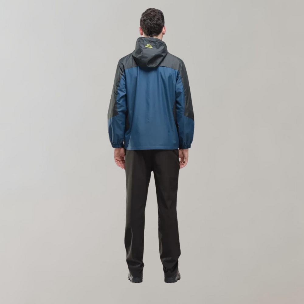 StormGuard Waterproof Men's Windbreaker-Blue-L-State of Style