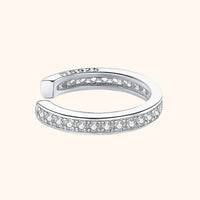 Strass Earring - Luna-Silver-State of Style
