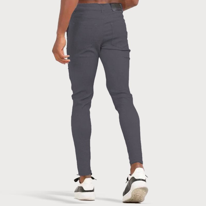 Stretch Men’s Trousers - Oliver-Cream-28-State of Style