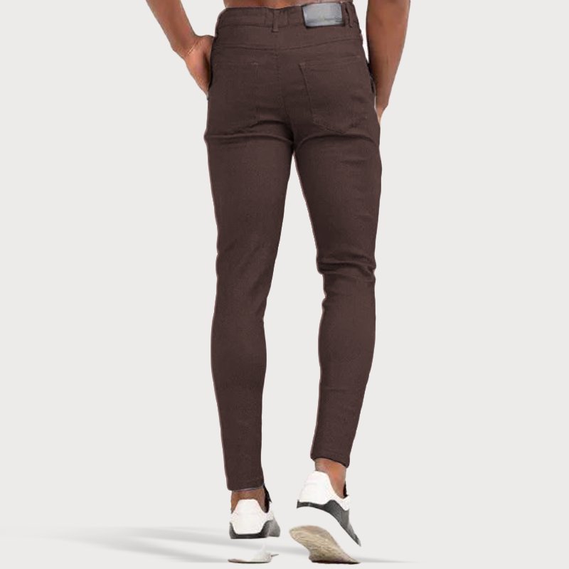 Stretch Men’s Trousers - Oliver-Cream-28-State of Style