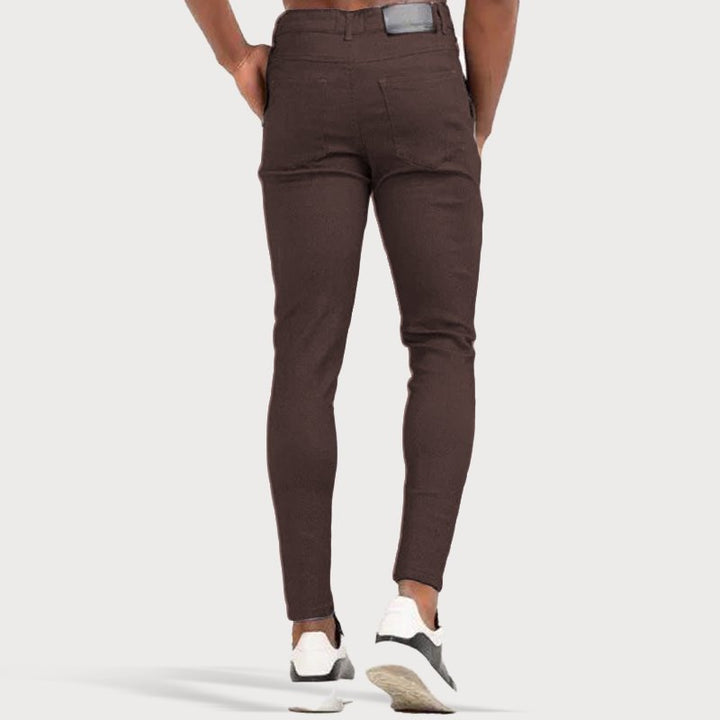 Stretch Men’s Trousers - Oliver-Cream-28-State of Style