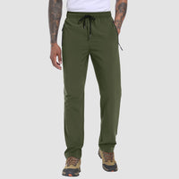 Stretch & Quick-Drying Men's Outdoor Pants - FlexiTrek-Army Green-S-State of Style