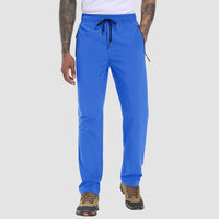 Stretch & Quick-Drying Men's Outdoor Pants - FlexiTrek-Bright Blue-S-State of Style