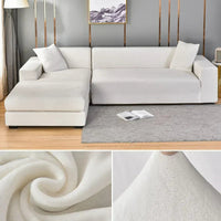Stretch Velvet Sofa Cover with Luxury Finish - Sofina-Pink-1 Zit (90-140CM)-State of Style