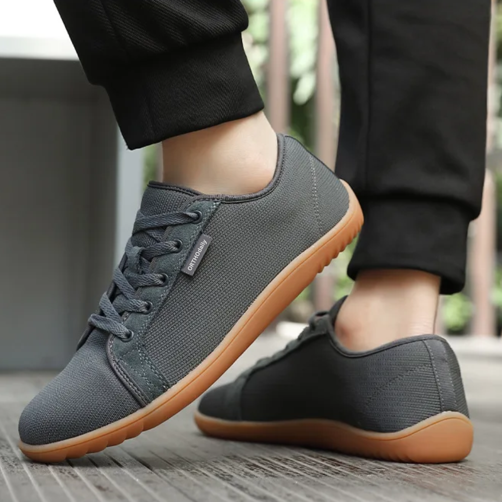 StrideEase Wide Zero Drop Sneakers-4-Black-State of Style