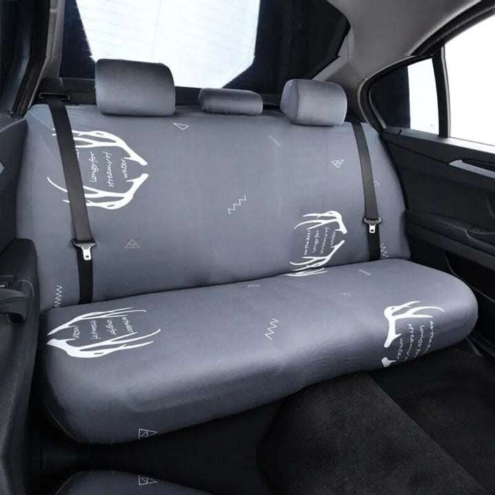 Strong Dog Car Back Seat Cover - BarkGuard-Light grey-State of Style