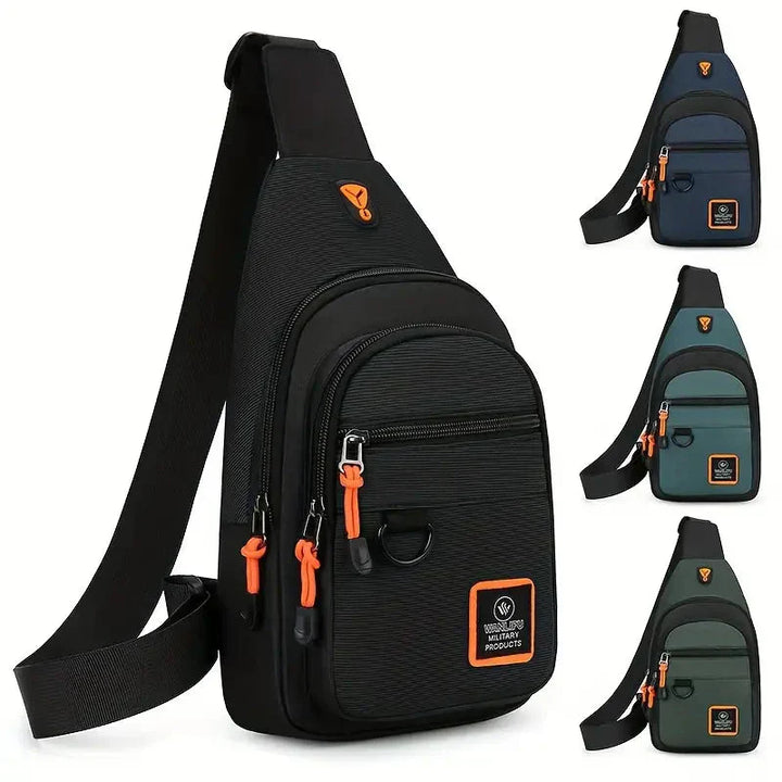 Sturdy Men's Shoulder Bag - UrbanTrail-Blue-State of Style