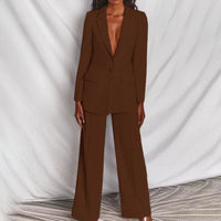 Stylish 2-Piece Women's Suit - Eveline-Pink-S-State of Style