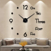 Stylish 3D Wall Clock - TimeFlow-Small (40cm)-Variant 1-State of Style