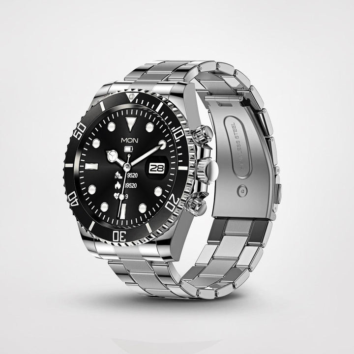 Stylish and Advanced Smartwatch - PowerFit-Black-State of Style