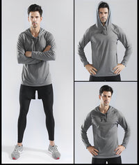 Stylish and Comfortable Fitness Hoodie – Niko-Grey-S-State of Style