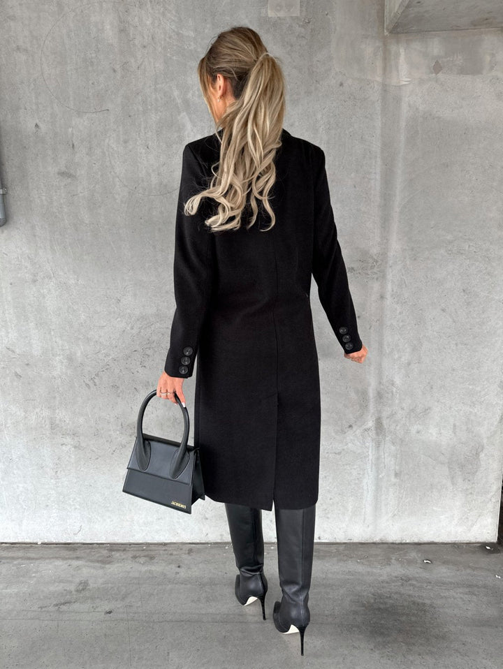 Stylish and Comfortable Ladies' Coat - Vivienne-Pink-S-State of Style