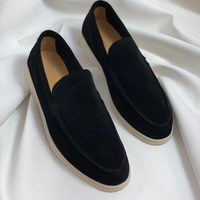 Stylish and Comfortable Leather Loafers - Luxor-Black-39-State of Style