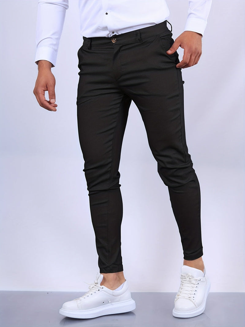 Stylish and Comfortable Men's Chino - Noah-Black-S-State of Style