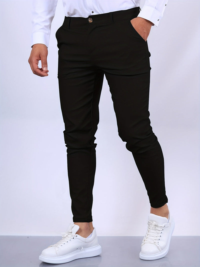 Stylish and Comfortable Men's Chino - Noah-Deep Black-S-State of Style