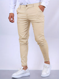 Stylish and Comfortable Men's Chino - Noah-Khaki-S-State of Style