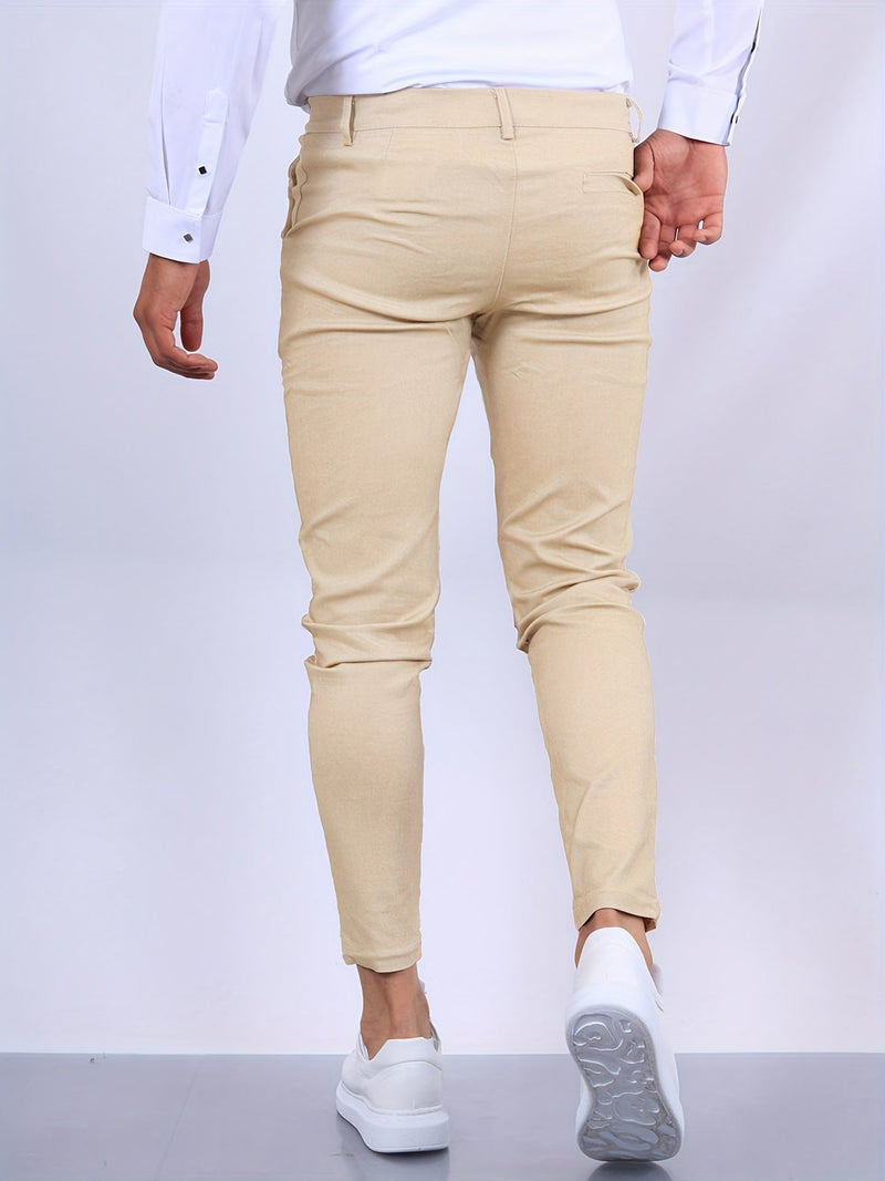Stylish and Comfortable Men's Chino - Noah-White-S-State of Style