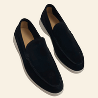 Stylish and Comfortable Suede Loafers - Mason-Black-8-State of Style